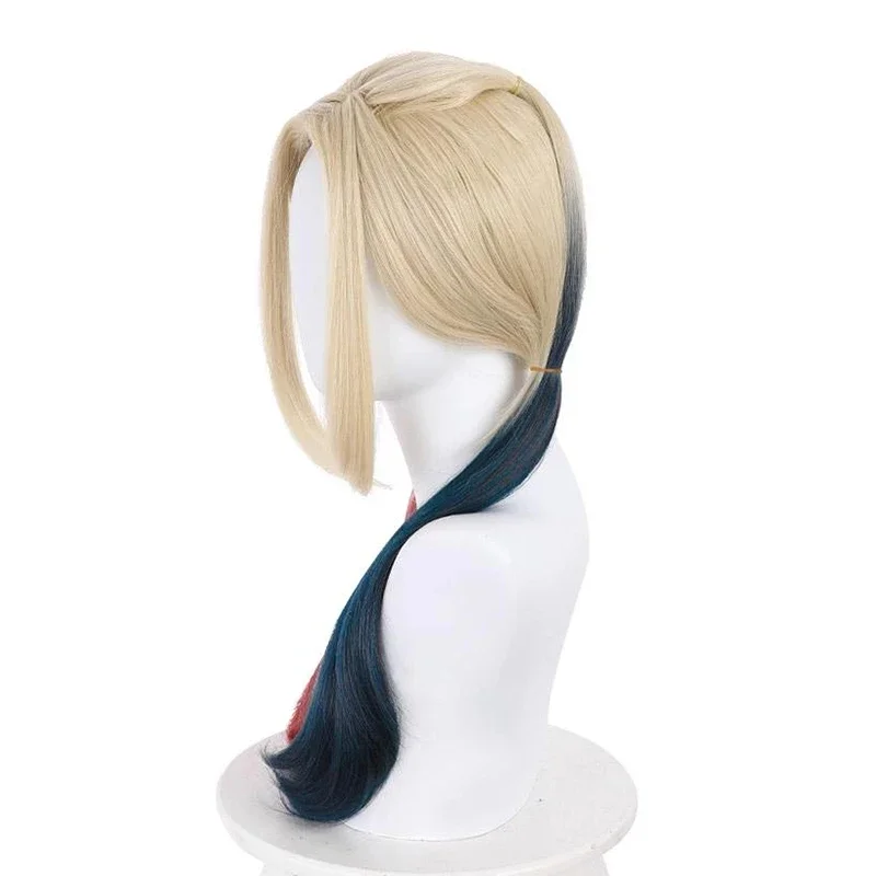 Wigs for Harley Quinn Hair Wigs for Halloween Christmas Carnival Anime Party Reneecho Suicide Cosplay 2021 Movice