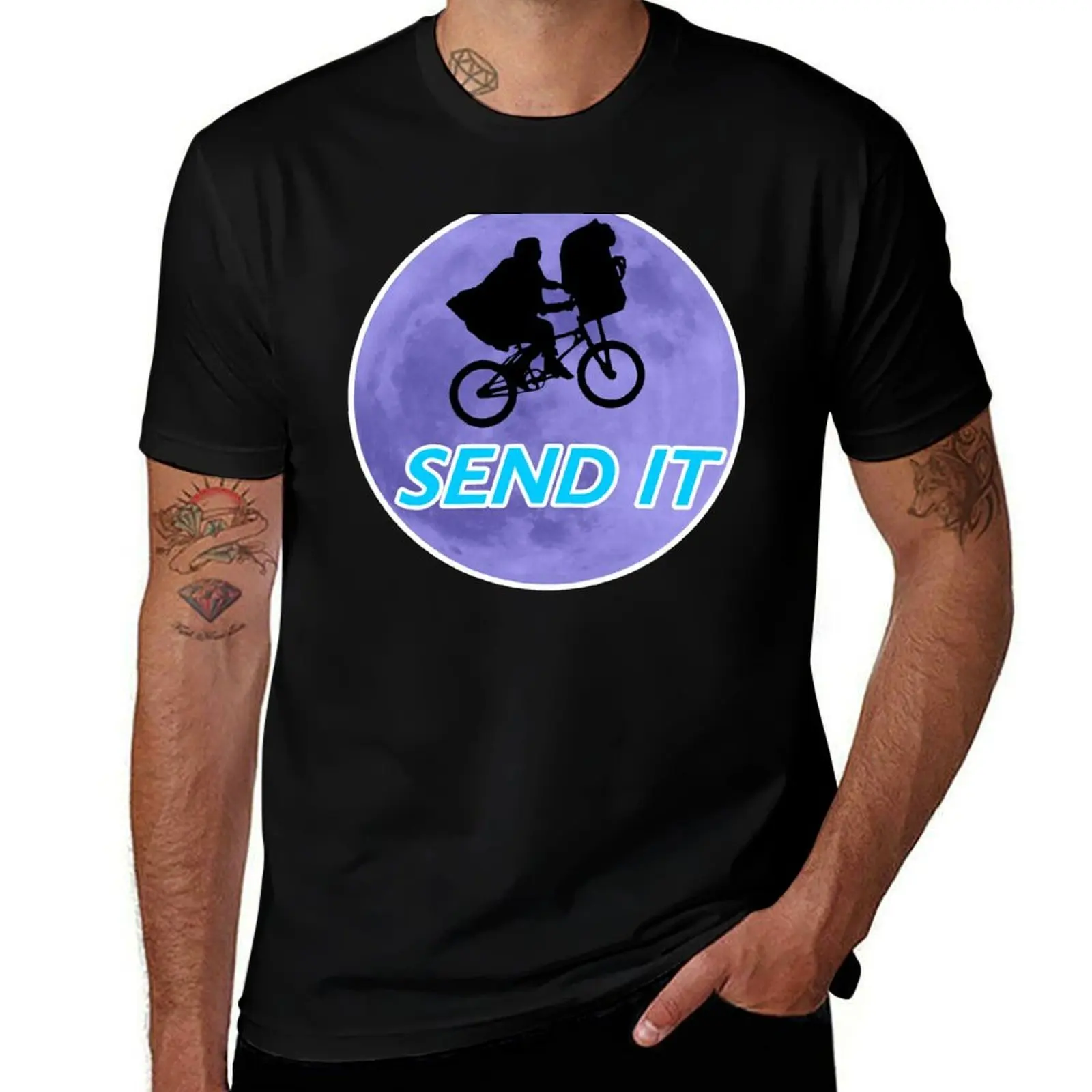

Send it T-Shirt anime tshirt g man t shirts for men t shirts for man cotton T-shirt