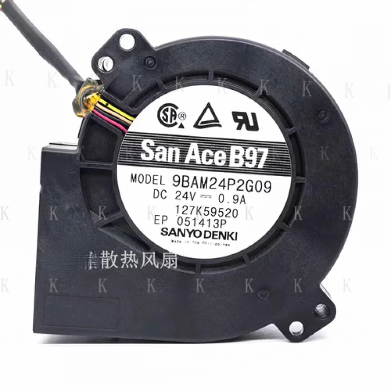 

C 1 шт. для Sanyo San Ace B97 9BAM24P2G09 DC24V 0,90A 9733 9 см турбовентилятор охлаждения