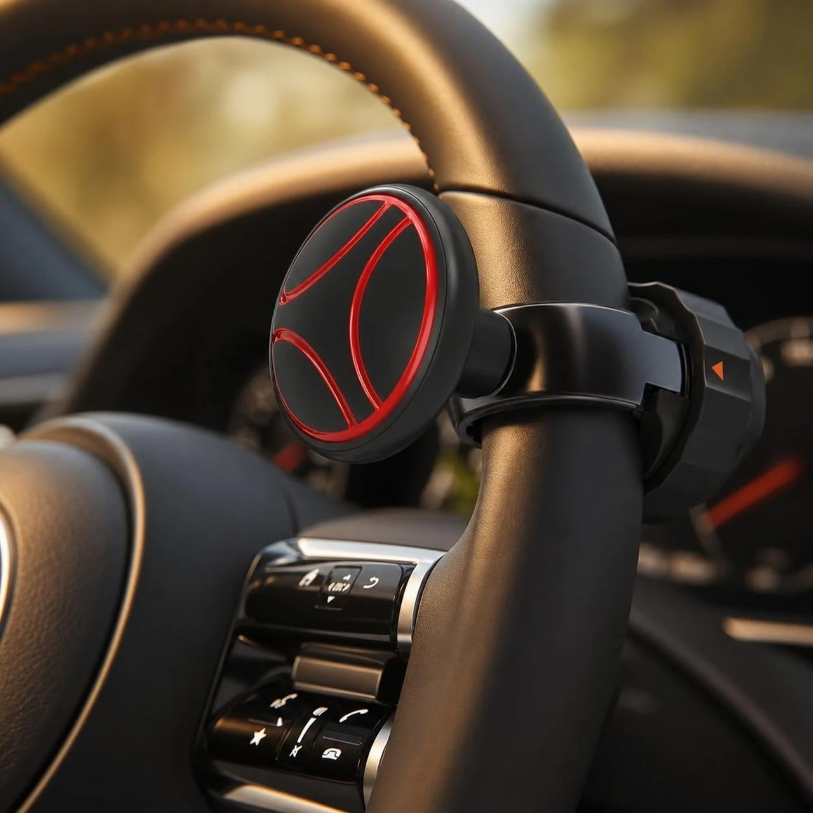 Bouton d'assistance au virage du volant, bouton à roulement, bouton sphérique pour volant, matériel facile à installer, sans effort pour les camionneurs