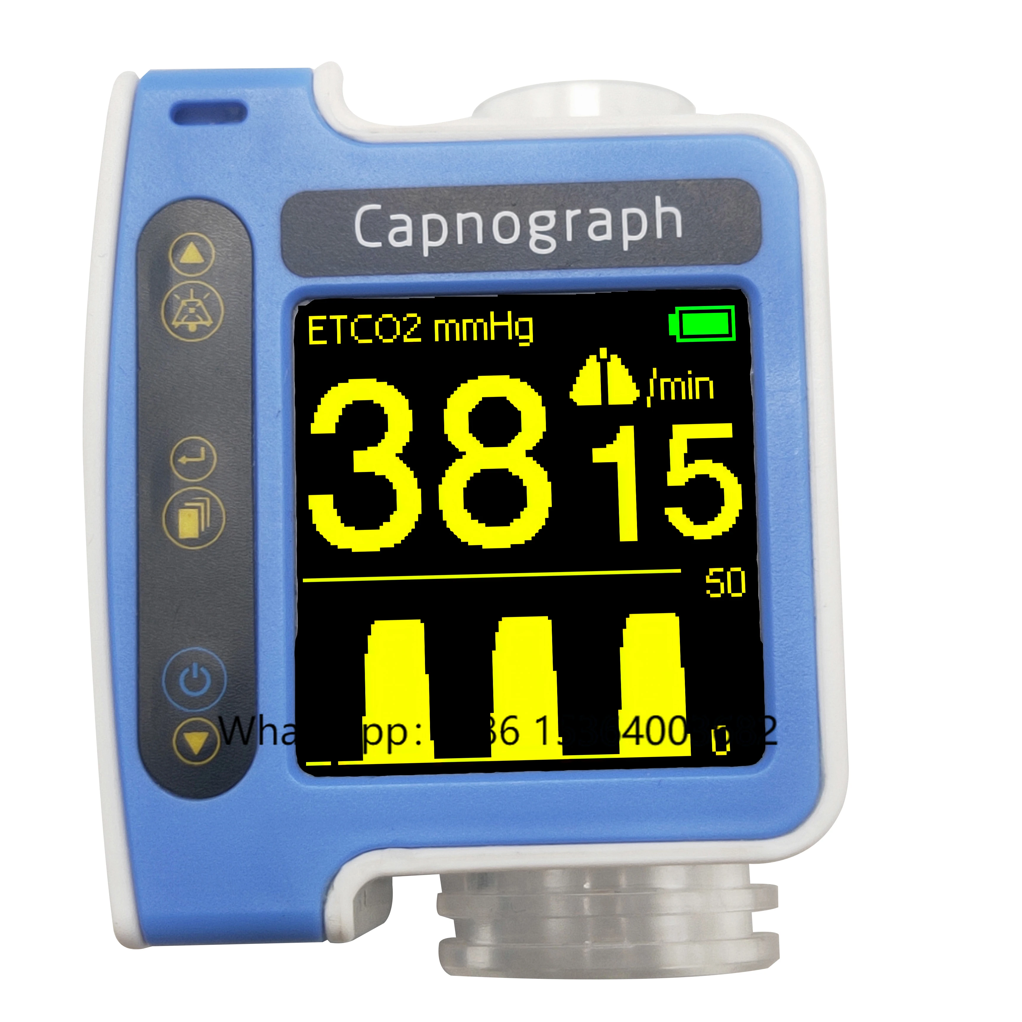 

New Model Portable rechargeable EtCO2 Monitor with Spo2 Sensor for Human Cats Dogs