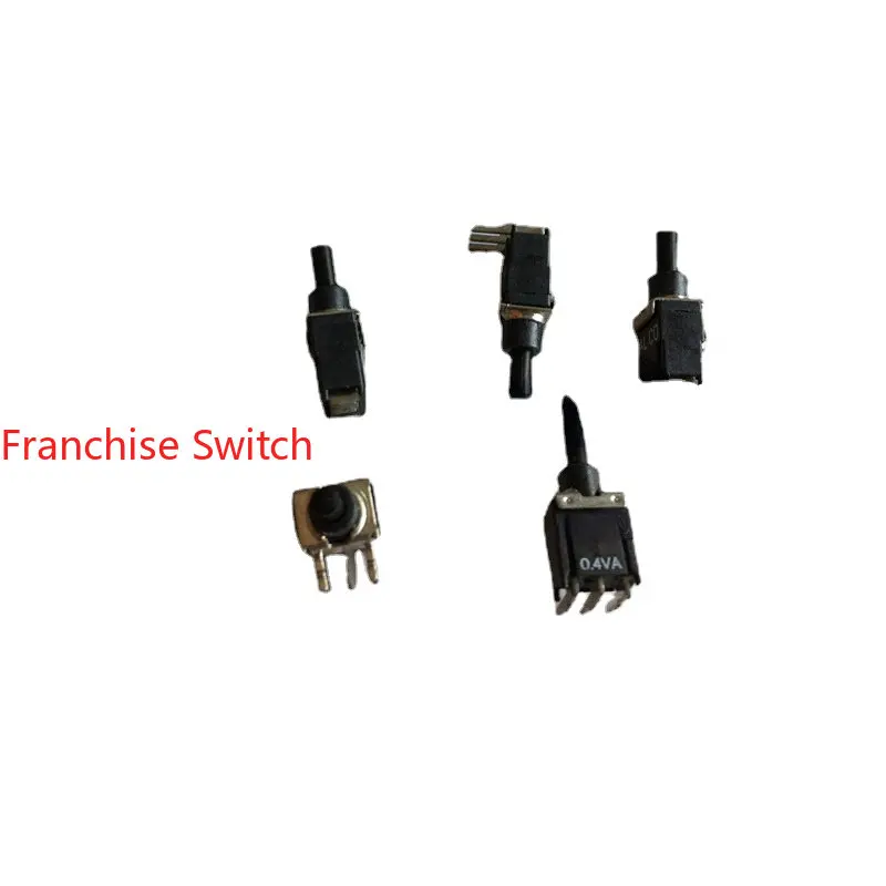 10PCS Touch Switch Key  Bent Foot 3/5 Pin Miniature Button  Reset 0.4VA