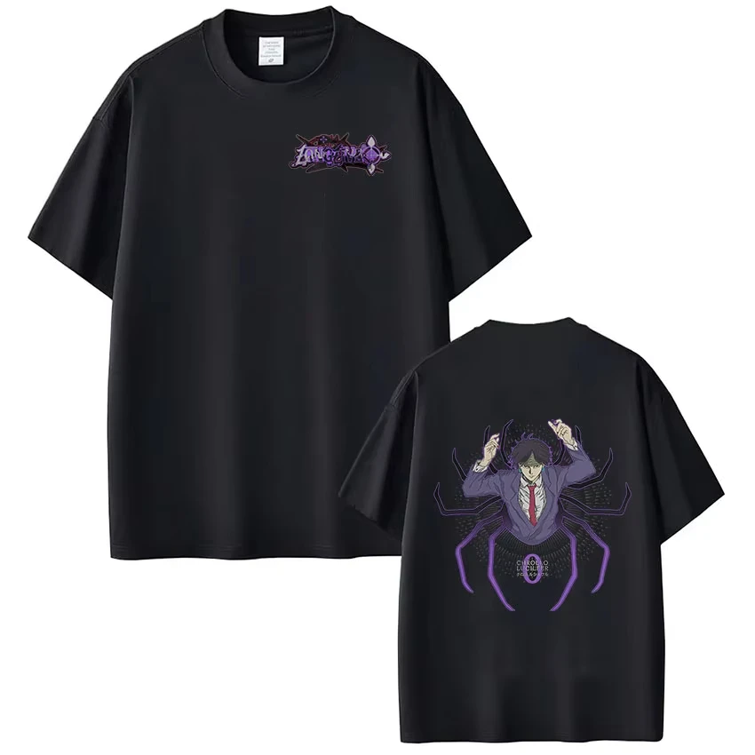 Anime Hunter X Hunter T Shirt Spider Phantom Troupe Chrollo Lucilfer Short Sleeve T-shirt Men Women Cotton Casual Loose T-shirts