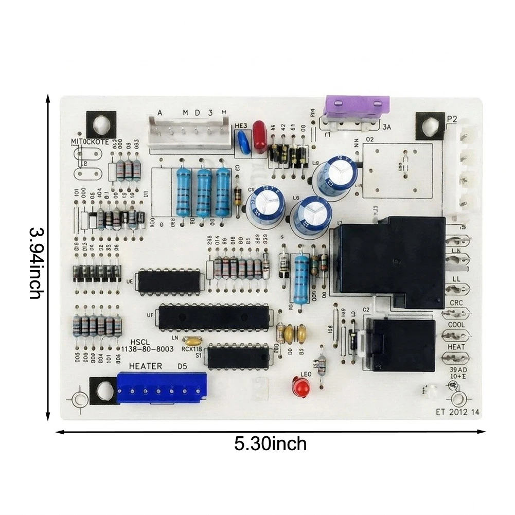 Furnace Control Board Replacement Part 624735 Compatible with For Honeywell 1139-800 and Related HVAC Equipment Models