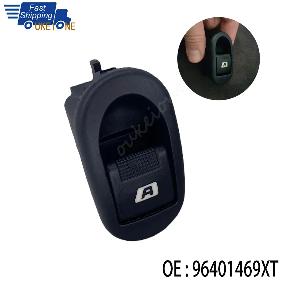 Car Accessories 96401469XT For Citroen C2 C3 Peugeot 1007 Power Window Glass Lifter Control Switch Button AUTO Parts Replacement