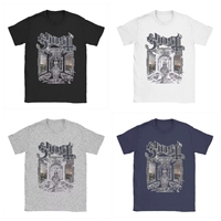 Men's Women's Skull Album 2025 Ghost Cotton Summer Print T-Shirt Short Sleeve T-Shirt Music Tour Heavy Metal Band Streetwear