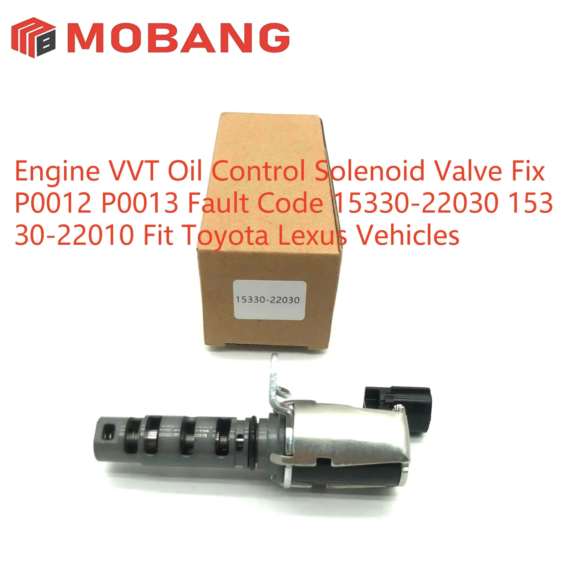 VVT Solenoid Valve Oil Control Valve 15330-22030 15330-22010 For Toyota Corolla Matrix Celica Lexus Engine Variable Valve Timing
