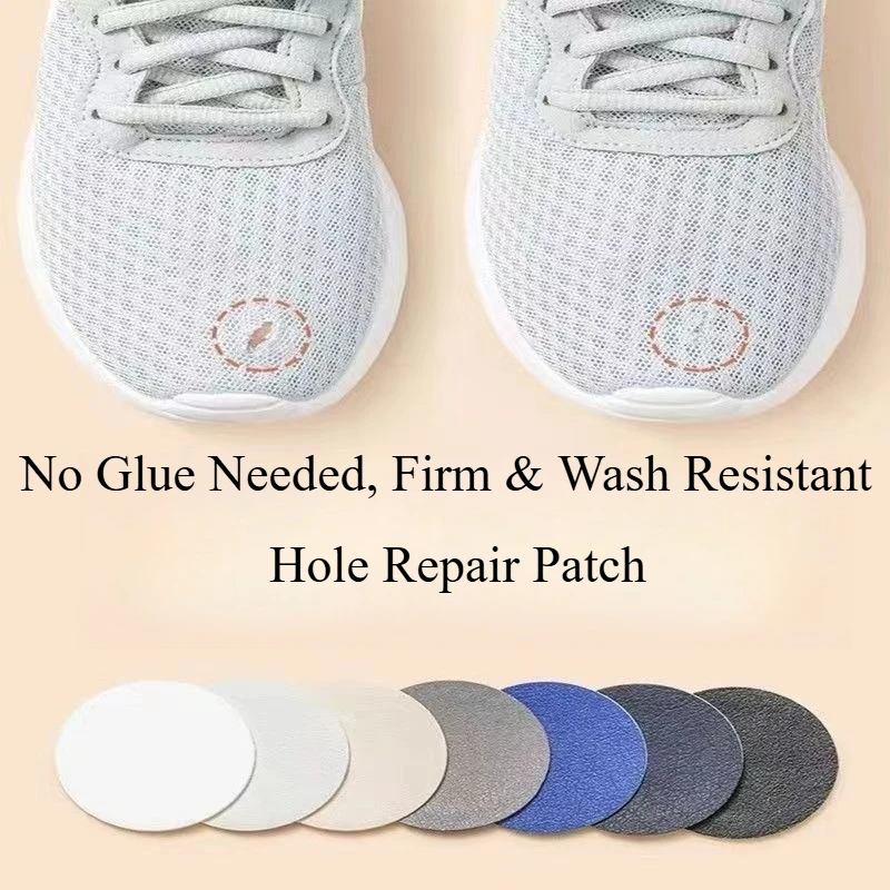6Pcs Self Adhesive Shoe Heel Repair Stickers Unisex Anti Wear Heel Protector Pads Sneaker Heel Patch Inserts Fix Worn Shoe