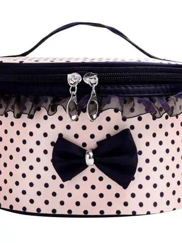 Portable Travel Toiletry Makeup Cosmetic Bag Organizer Holder Handbag PK