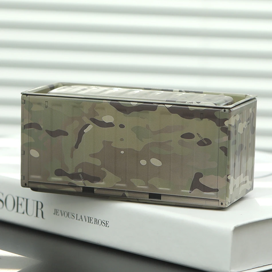 Miniatuur opslag display box desktop mini container model mini ijzeren opbergdoos creatieve decoratie verzamel kleine voorwerpen geschenken - afbeelding 1