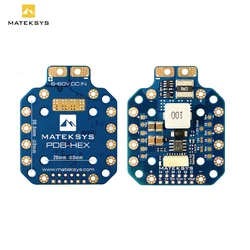 MATEK PDB-HEX 2-12S 5A 5V/9V/12V BEC Power Distribution Board PDB Outputs High Precision Current Sense for FPV Racing Drone