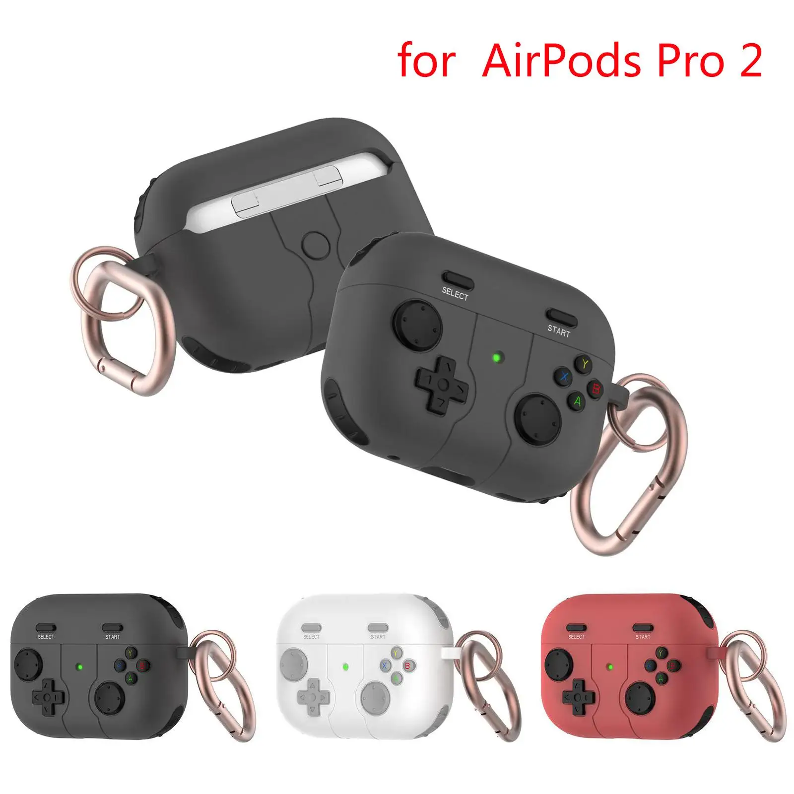 حقيبة غطاء سيليكون لأبل Airpods برو الحال بالنسبة Airpods برو 2 حالة بلوتوث واقية ل Airpods Pro2 سماعة اكسسوارات