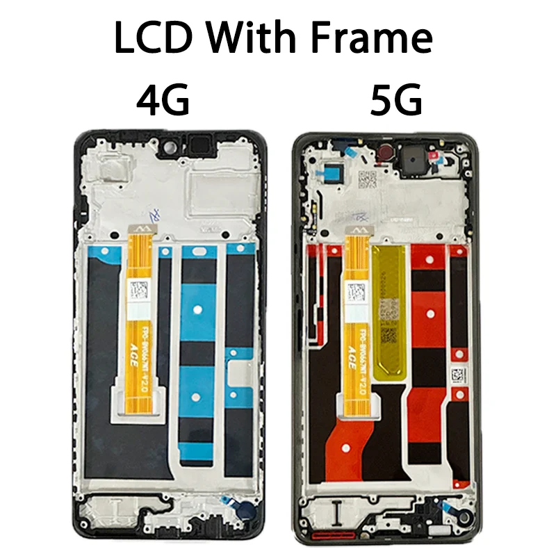 6.67'' AAA+ Wyświetlacz LCD z ekranem dotykowym do Oppo A5 Pro 4G CPH2711, Digitizer do OPPO A5 Pro 5G CPH2695, Zamiennik LCD — zdjęcie produktu 4