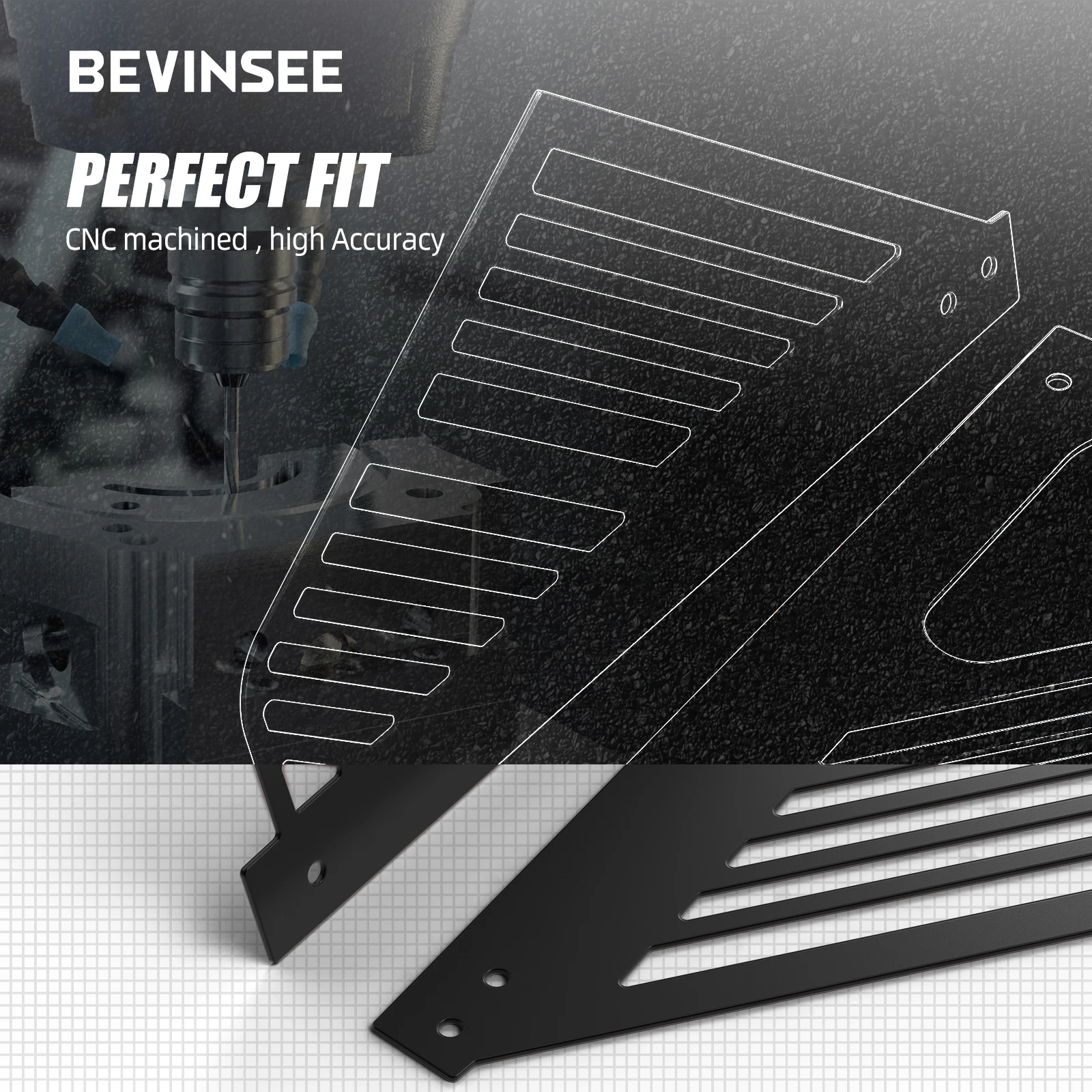 أغطية مقصورة خليج المحرك الألومنيوم الأيسر والأيمن لسيارة كورفيت C8 2020 2021 2022 2023، ملحقات السيارة