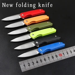 Multi functional survival knife, keychain knife, free wolf mini folding knife, outdoor simple and portable