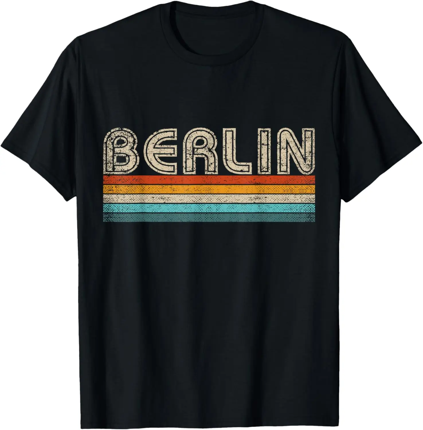 Berlin German Capital City Souvernir Vintage Retro Berlin T-Shirt