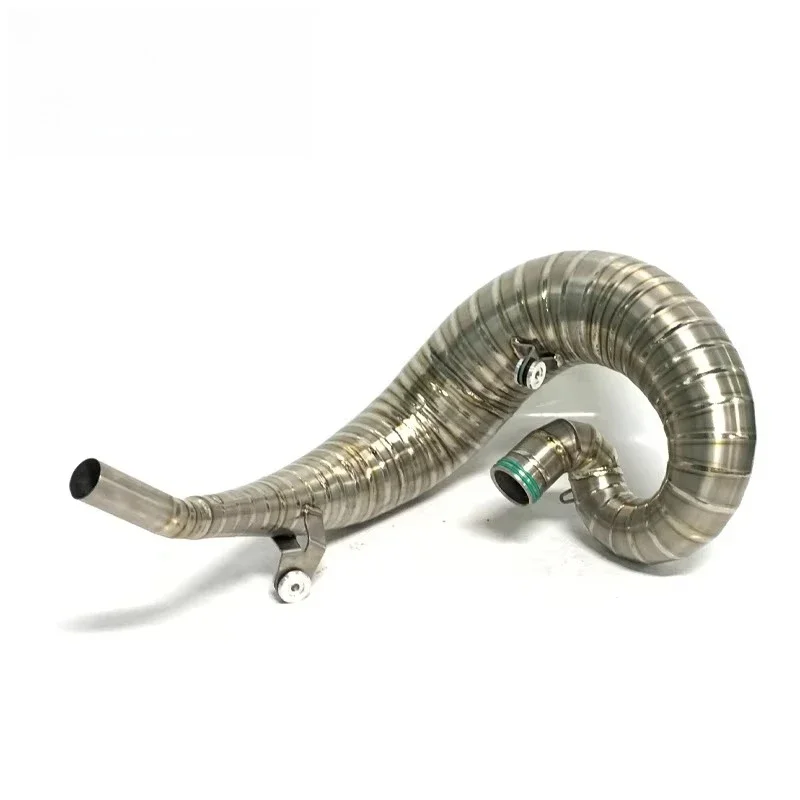 Titanium Alloy Exhaust Pipe 2 Stroke Exhaust for  250/300 Offroad Motorcycle Modification Accessories