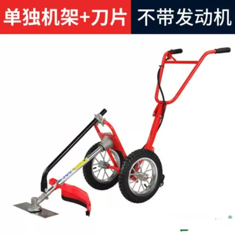 Lawn Mower Hand Push Lawn Mower Brush Cutting Machine Multi functional Mini Loosening and Trenching Machine