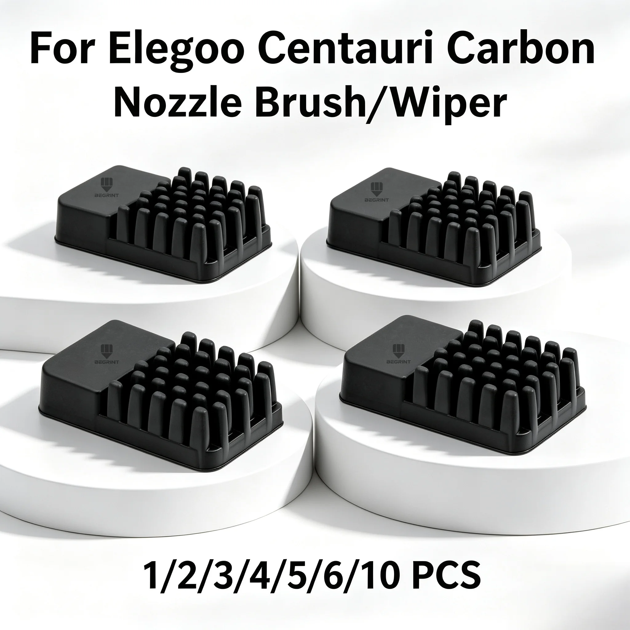 For Elegoo Centauri Carbon Silicone Brush/Wiper– Includes Silicone Nozzle Brush and Hotend Silicone Sock, 3D Printer Accessories