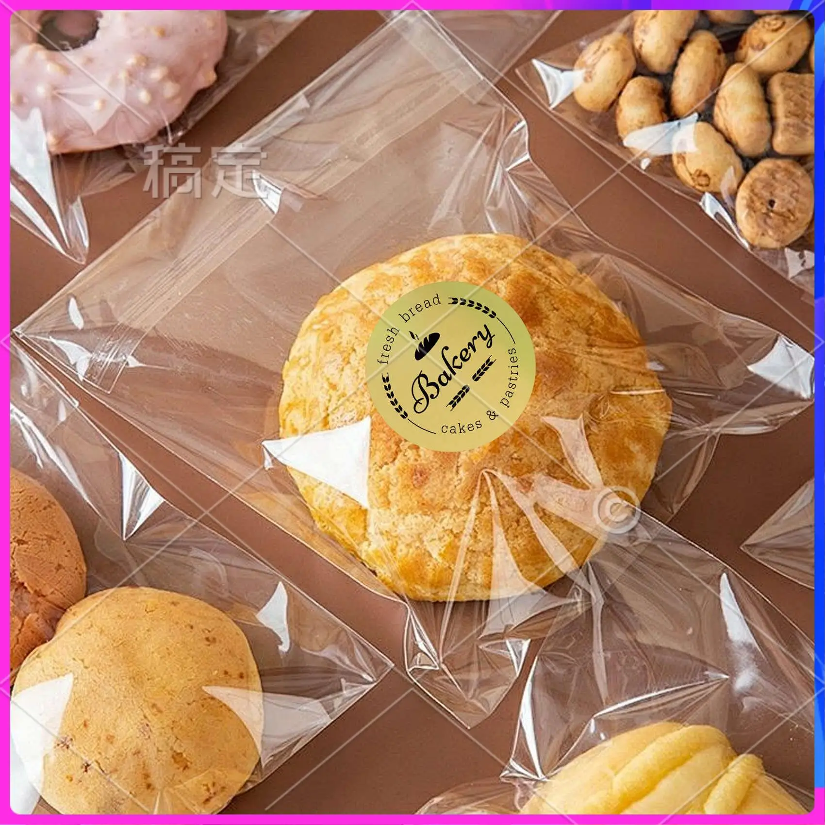 ABT-500 Pcs Gold Laser Stickers Label Printer Stickers Portable Printer Thermal Label Waterproof Stickers