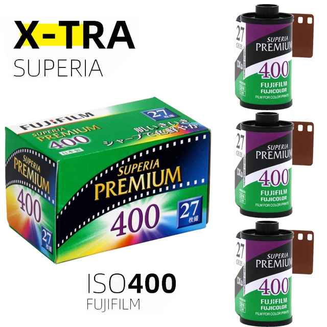 فيلم Fujifilm Superia Premium 400 لون 35 مم (36 التعرض) لكاميرا Kodak M35/M38/F9 Fuji Film تاريخ انتهاء الصلاحية: 2027