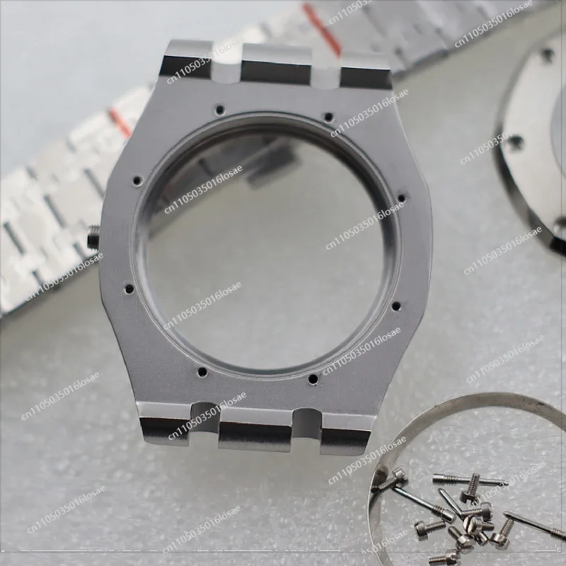 For Farmhouse Oak NH35 Case Modified Watch Mechanical Watch Accessories Assembly Table 42mm Diameter