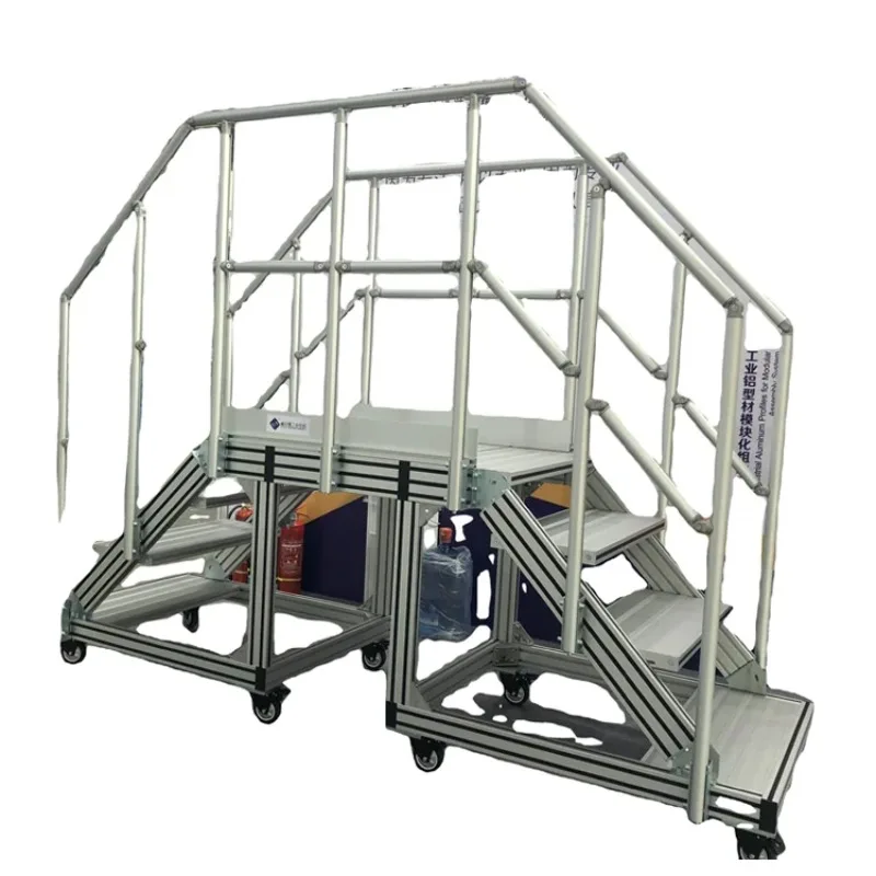 

Китайская фабрика, индивидуальные ступенчатые платформы, производители лестниц, промышленная алюминиевая рабочая платформа