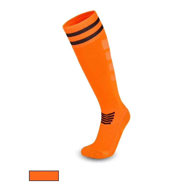 Stripe Long Stocking Football Sock Breathable Towel Bottom Sport Jogging Training Handball Ice Hockey Soccer Sock Adult Children