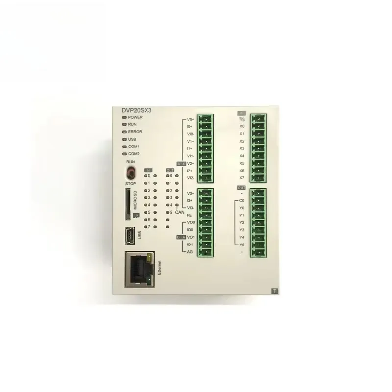 DVP-SV3 DVP-SX3 Series PLC Module DVP28SV311T DVP28SV311R DVP20SX311T DVP20SX311R DVP28SV311S Brand New