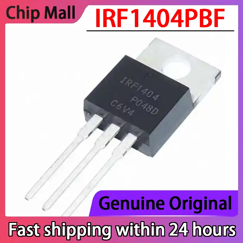 

10 шт. Новый IRF1404 IRF1404PBF MOSFET 40V 162A TO-220