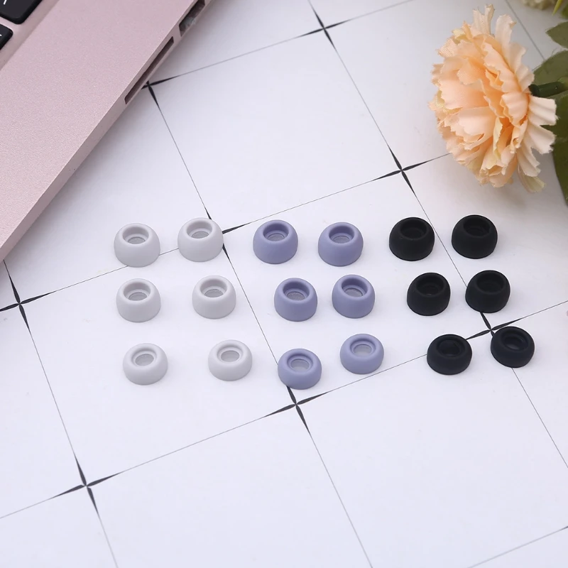 Replacement Ear Tips Earbuds for Samsung Galaxy buds Pro Earphones Anti-Slip Ear buds Eartips Earpads Cover 6pcs L/M/S