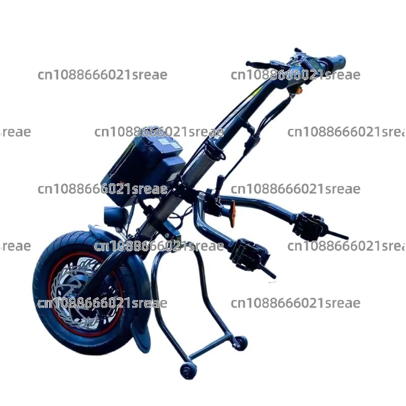 

RisunMotor Wheelchair Attachment 36V 350W Electric Handcycle Tractor Conversion Kits with 7.8AH Battery