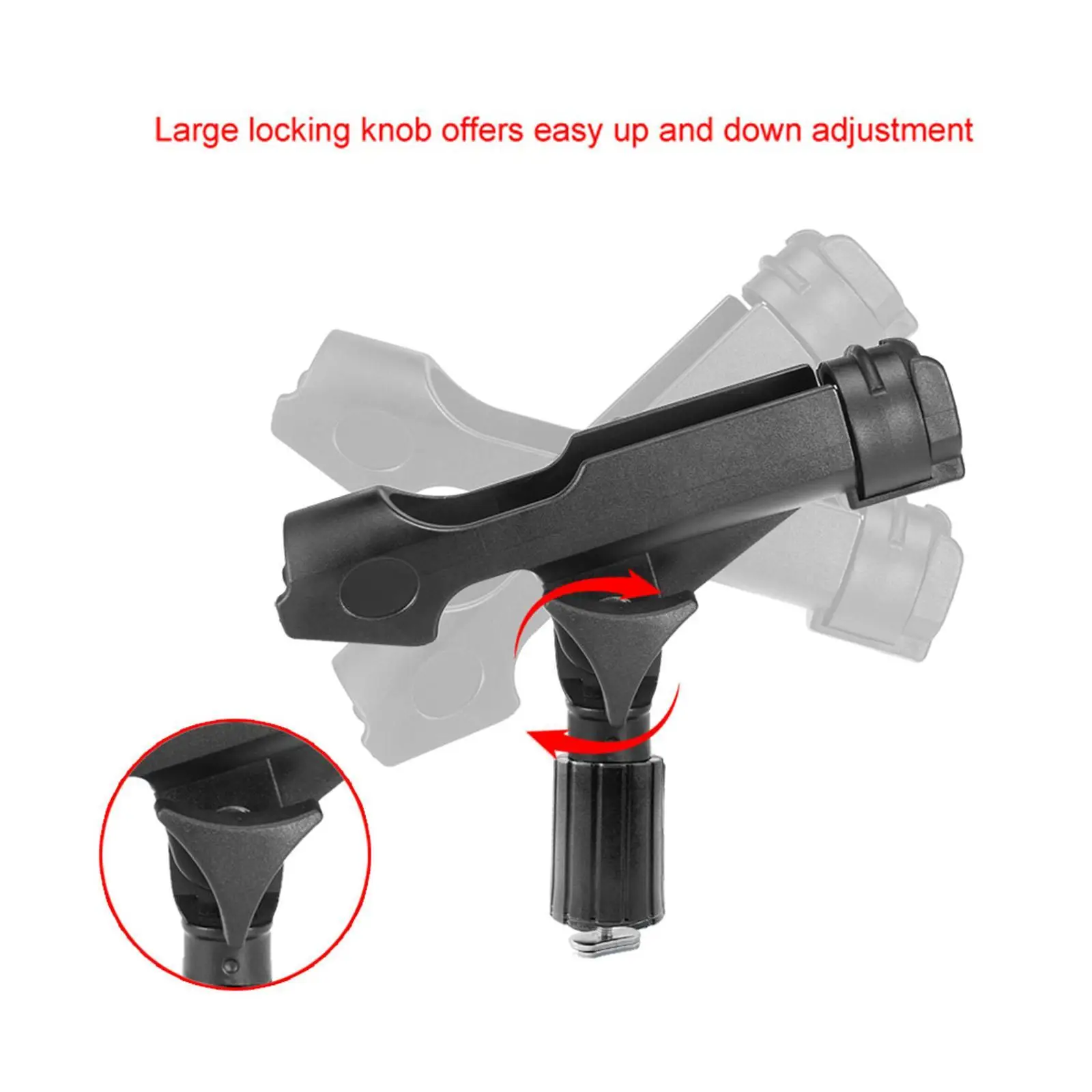 

Держатель удочки для каяка, стойка для удочки, подставка для удочки для перил, держатель удочки для надувной лодки