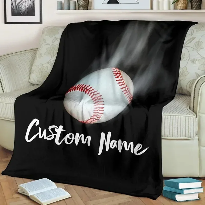 Personalized Baseball Blanket For Comfort & Unique /60x80  inches