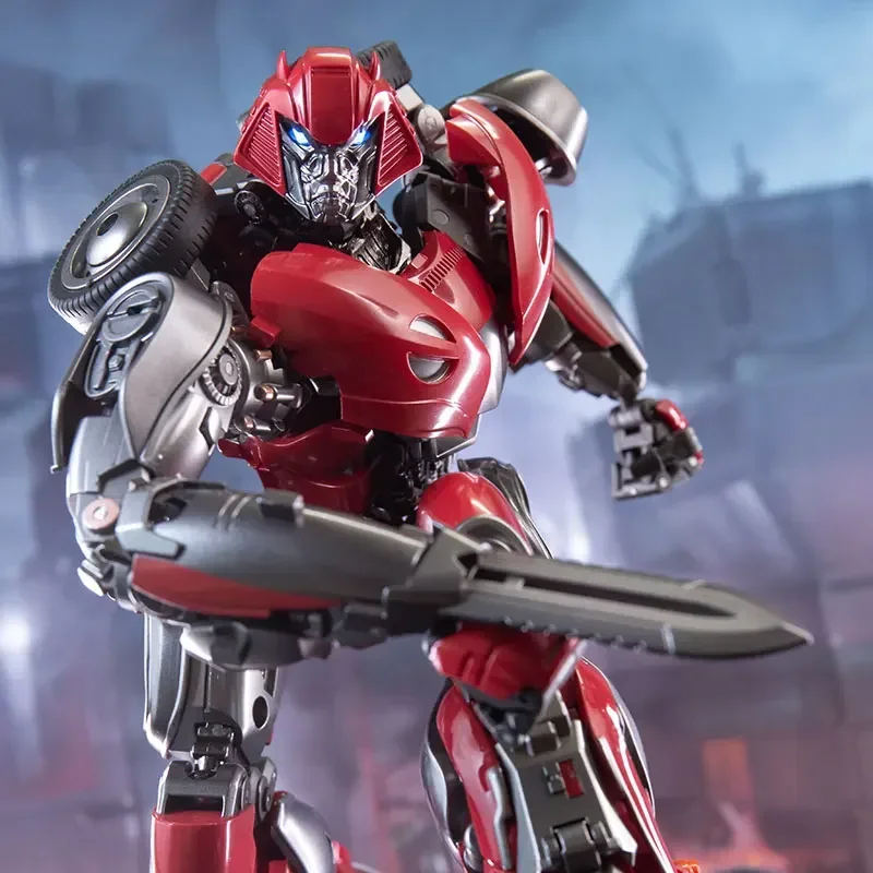 

В наличии Игрушка-трансформер CE02 CE-02 Cliffjumper Red Bee Негабаритные детали из сплава Серия фильмов KO Фигурка Робот Подарочная игрушка