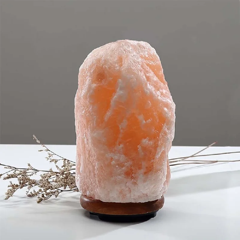 Lampu garam Himalaya alami den - Himalayan Salt Lamp ulasan dan harga