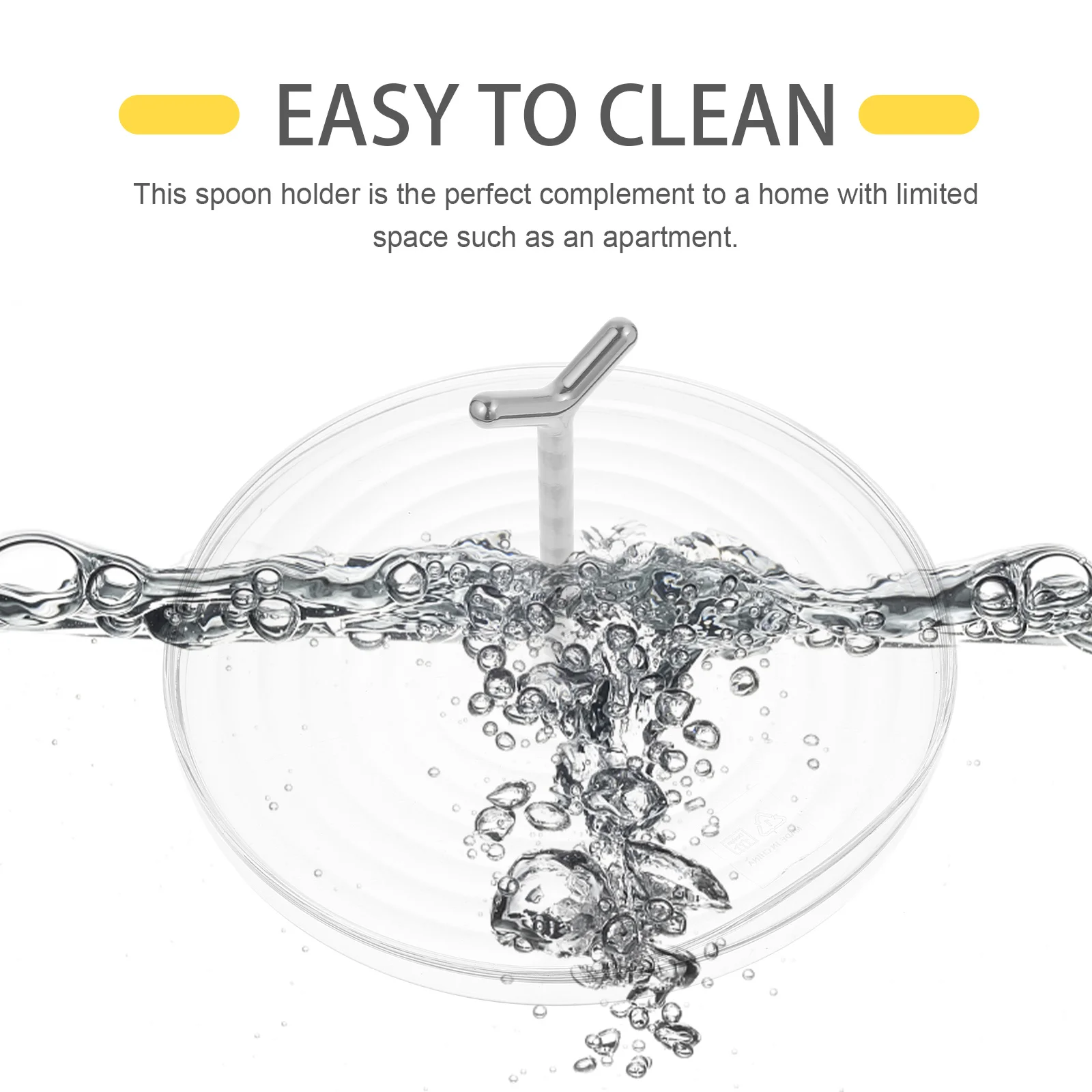 

Pot Lid Stand Heavy-Duty Kitchen Organizer for Spatula Chopsticks Scraper Desktop Storage Nail-Free Decorative Holder