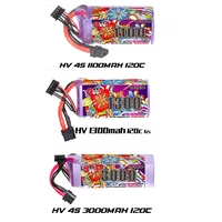 GAONENG GNB 4S 15.2V 1100mAh / 3000mAh 120C 6S 22.8V 1300mAh HV Lipo Battery with XT60 XT90 Plug for FPV Racing High Quality Dro