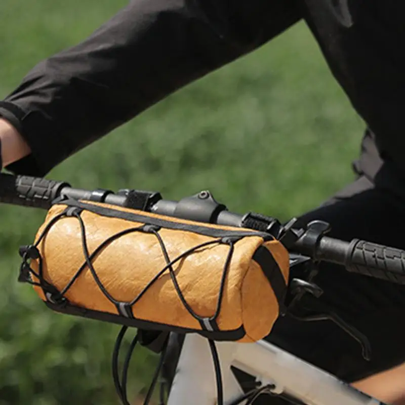 Borsa da manubrio per bicicletta 2L borsa da bici multifunzionale impermeabile di grande capacità per tracolla/vita/telaio