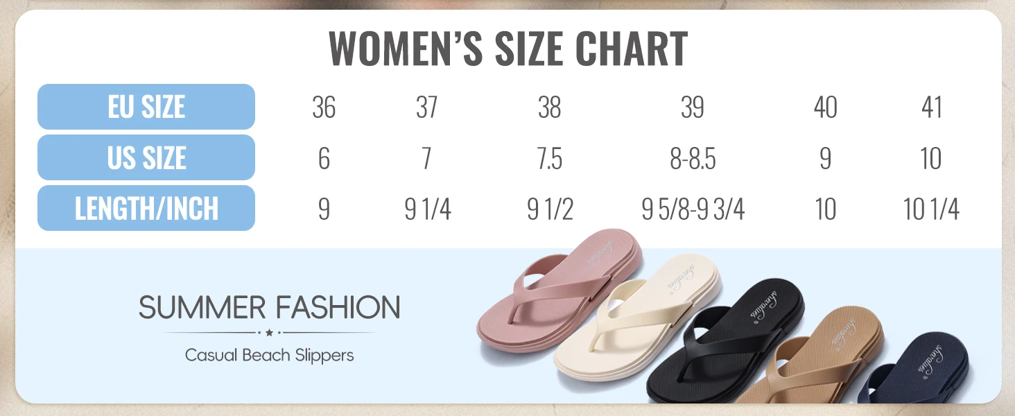 Shevalues Anti-Rutsch-Damen-Flip-Flops mit Fußgewölbestütze, weicher Sohle, bequemen Damen-Flip-Flops, leichten Strandsandalen – Detail 1