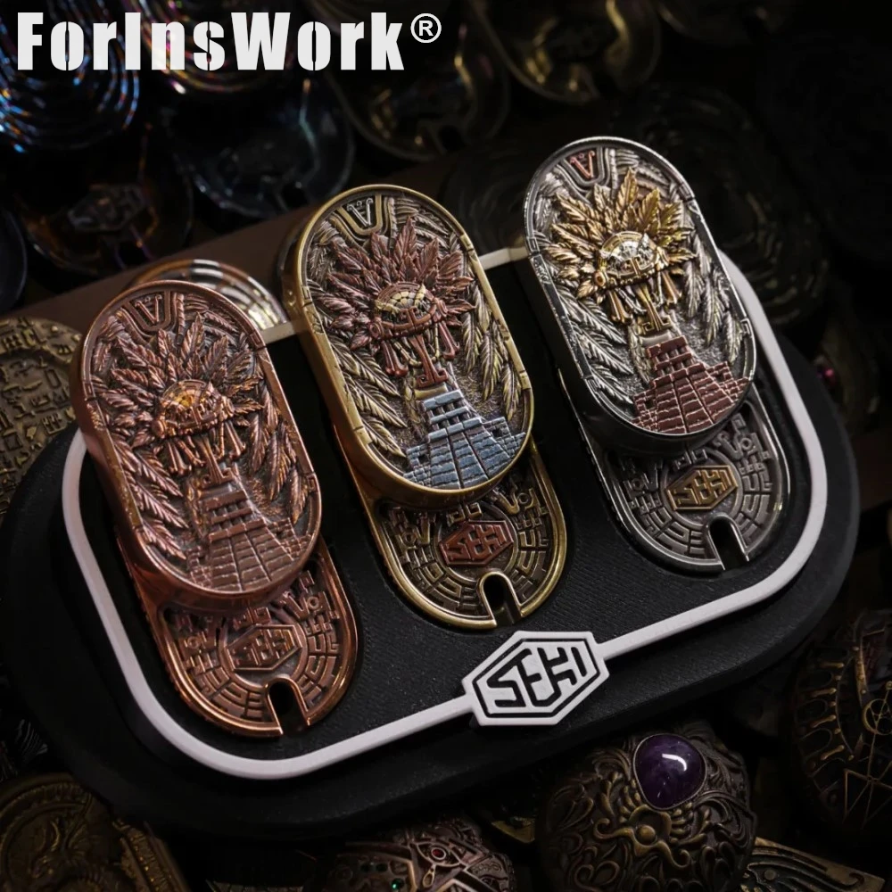 SEKI Year Of The Snake Limited Edition — Maya Quetzalcoatl Wave Fidget Slider Finger Toys Fidget Spinners