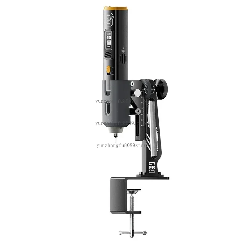 Bench Clamp Mount for Dental Laser, 360° Rotatable Bracket Holder, Adjustable Support Stand for Lab Equipment Tools