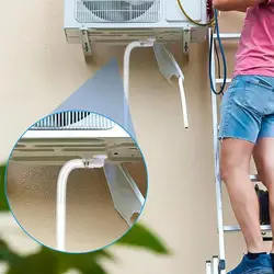 Drain Hose For Mini Split Air Conditioner Leak-Proof Air Conditioner Drain Hose White Air Conditioning Drain Pipe For Home