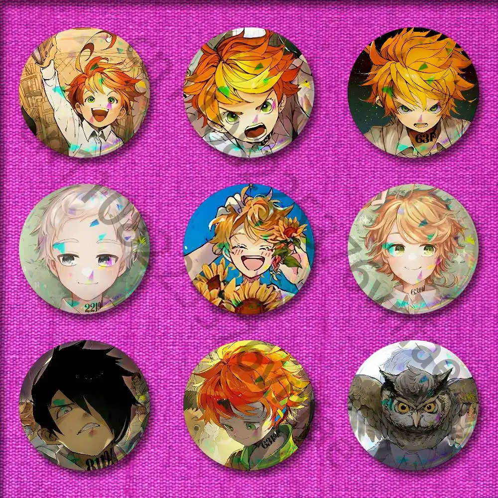 The P-Promised N-Neverland Badge Creative patterns Brooch for Bag Clothes Hat Decor Jewelry Accessories Gifts