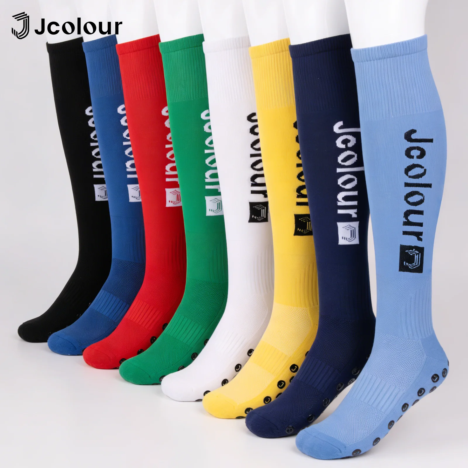 Football Non-Slip-Slip Long Men's Means, Men's Polyamide Breathable Over Knee Skid, Football Means