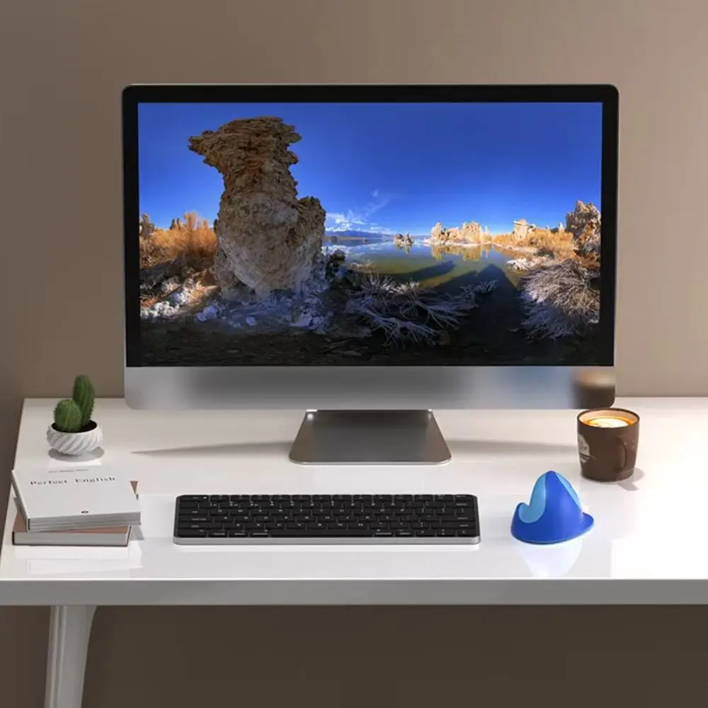 2.4G Wireless Ergonomic Optical Mouse Bluetooth Mini Dual-mode Vertical Mouse Comfortable DPI Adjustable Gaming Mice School