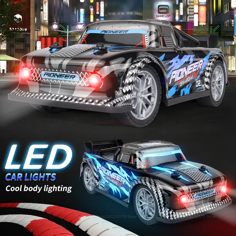 1:20 Scale RC Off-Road Drift Car With LED Lights High-Speed Remote Control Toys For Kids Adults Perfect Competitive Racing Gifts