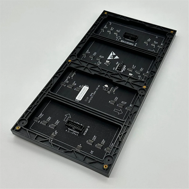 2Pcs P5 Indoor LED Screen Panel 64X32 Pixels LED Display Module 16 Scan 320X160mm Full Color LED Screen Panel-T45C