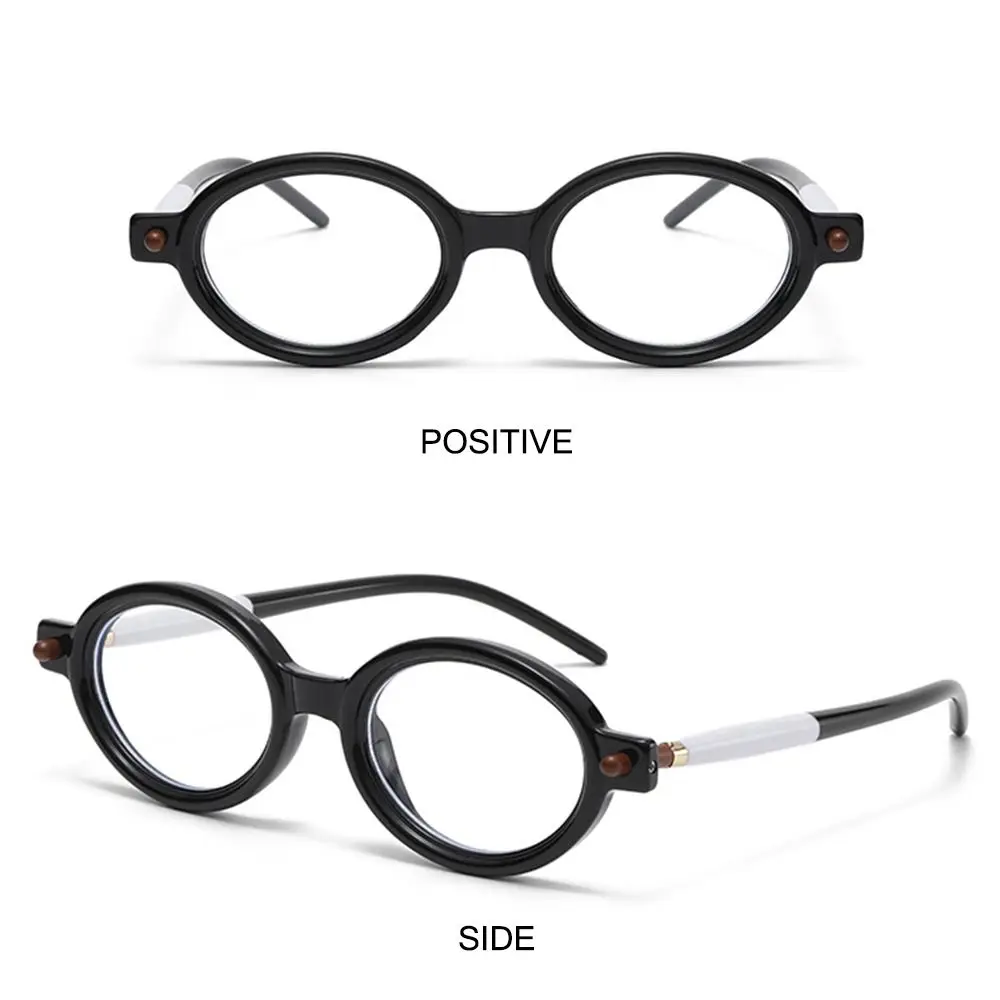 Fashion Small Oval Sunglasses Retro Literary Round Frame Sun Glasses Hip Hop Men's Shades Trendy Beach/Travel/Streetwear Glasses