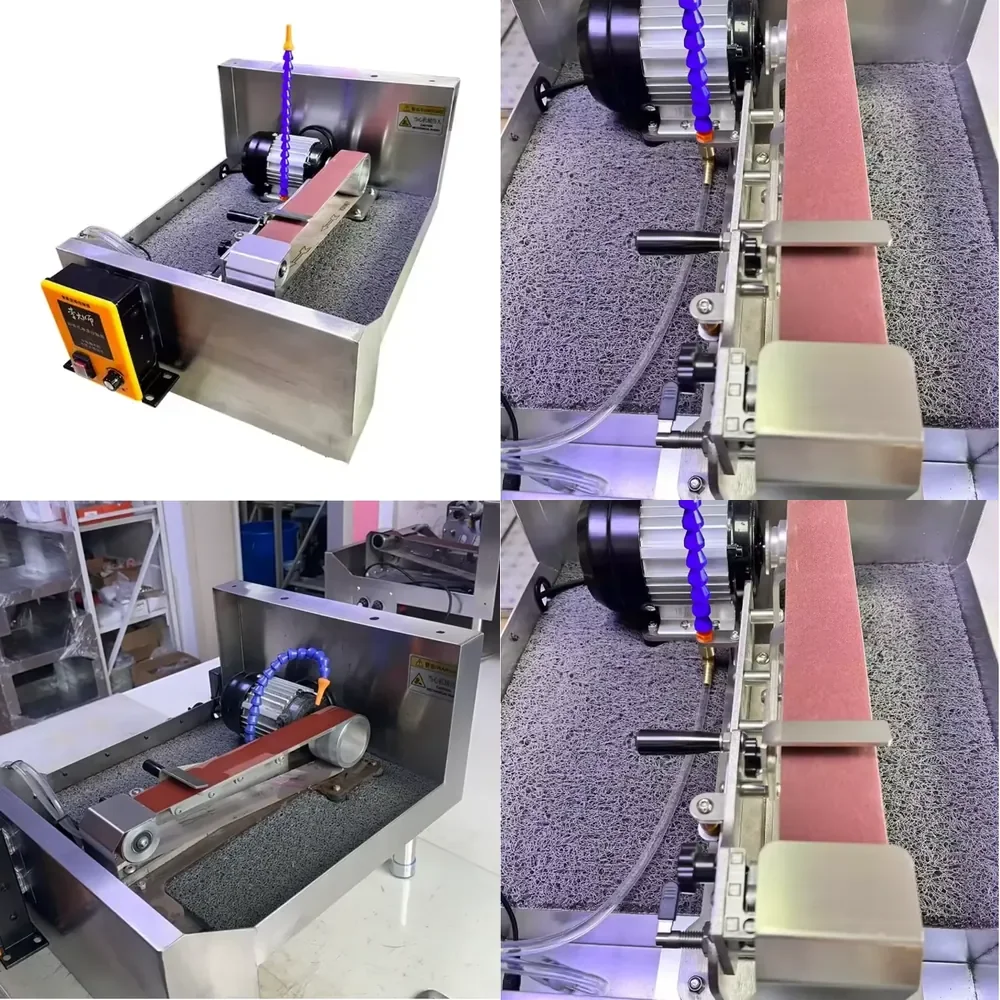 

Hot saleSmall Commercial Water-cooled Belt Sander for Sharpening Knives Suitable for Mobile Stalls Home Use and Shops